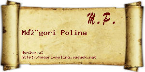 Mágori Polina névjegykártya